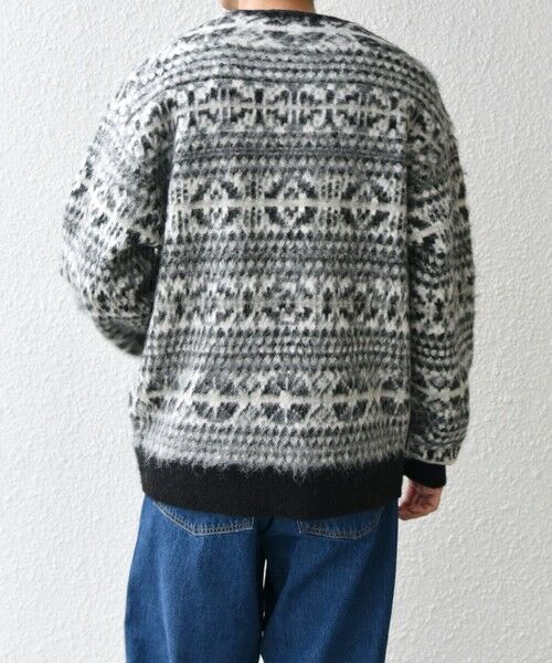 SHIPS / シップス ニット・セーター | SHIPS any :〈手洗い可能〉フェアアイル シャギー クルーネック ニット◇ | 詳細17