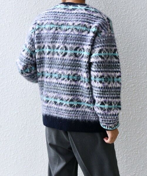 SHIPS / シップス ニット・セーター | SHIPS any :〈手洗い可能〉フェアアイル シャギー クルーネック ニット◇ | 詳細24