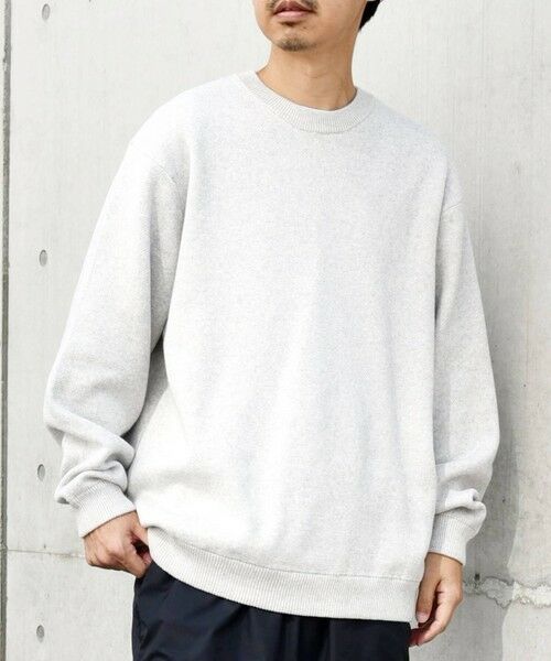 SHIPS / シップス ニット・セーター | SHIPS any: 〈手洗い可能〉コットン カシミヤ スウェットライク クルーネック ニット◇ | 詳細5