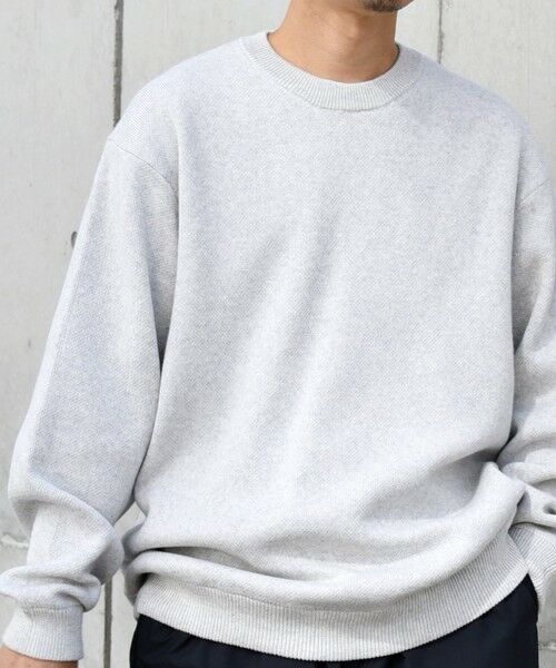 SHIPS / シップス ニット・セーター | SHIPS any: 〈手洗い可能〉コットン カシミヤ スウェットライク クルーネック ニット◇ | 詳細6