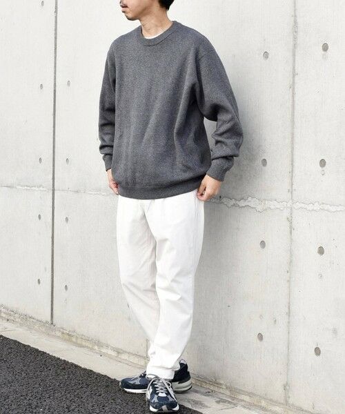 SHIPS / シップス ニット・セーター | SHIPS any: 〈手洗い可能〉コットン カシミヤ スウェットライク クルーネック ニット◇ | 詳細9