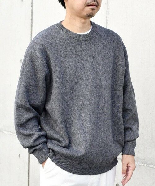 SHIPS / シップス ニット・セーター | SHIPS any: 〈手洗い可能〉コットン カシミヤ スウェットライク クルーネック ニット◇ | 詳細11