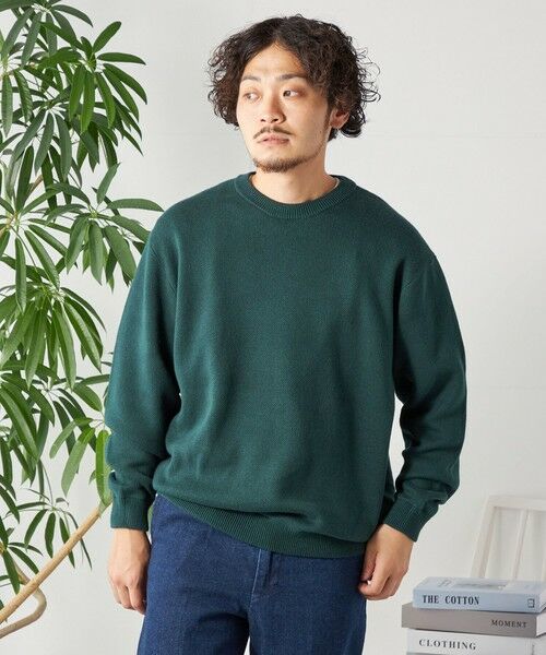 SHIPS / シップス ニット・セーター | SHIPS any: 〈手洗い可能〉コットン カシミヤ スウェットライク クルーネック ニット◇ | 詳細20