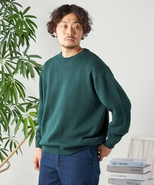 SHIPS / シップス ニット・セーター | SHIPS any: 〈手洗い可能〉コットン カシミヤ スウェットライク クルーネック ニット◇ | 詳細22