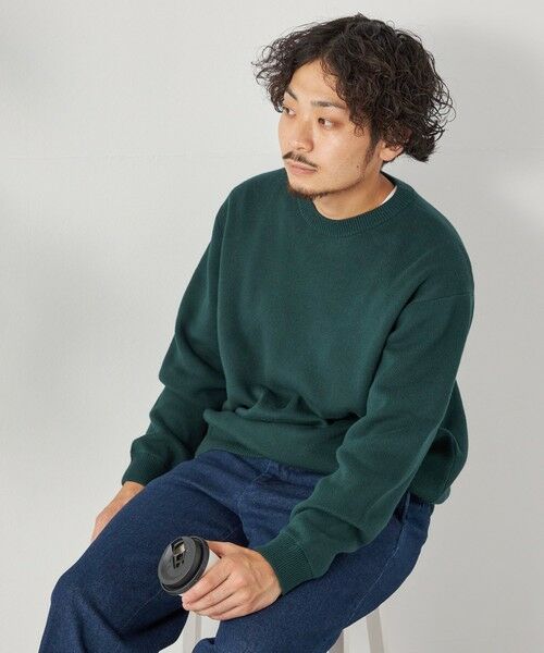 SHIPS / シップス ニット・セーター | SHIPS any: 〈手洗い可能〉コットン カシミヤ スウェットライク クルーネック ニット◇ | 詳細24