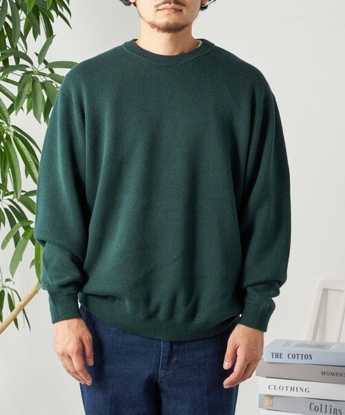 SHIPS / シップス ニット・セーター | SHIPS any: 〈手洗い可能〉コットン カシミヤ スウェットライク クルーネック ニット◇ | 詳細25