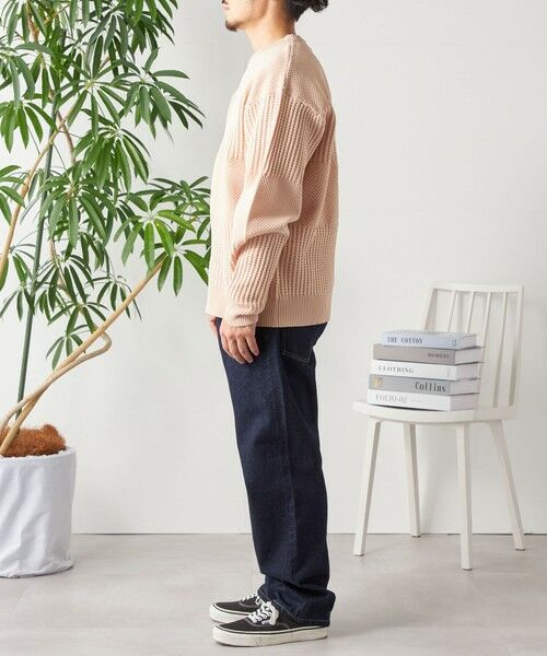 SHIPS / シップス その他トップス | SHIPS any: 〈手洗い可能〉ワッフル コンビ デザイン クルーネック ニット◇ | 詳細12