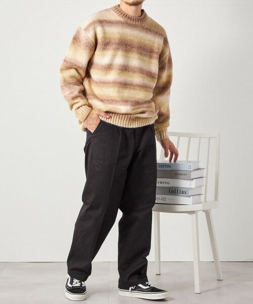 SHIPS / シップス ニット・セーター | SHIPS any: 〈手洗い可能〉ランダム グラデーション カラー クルーネック ニット◇ | 詳細12