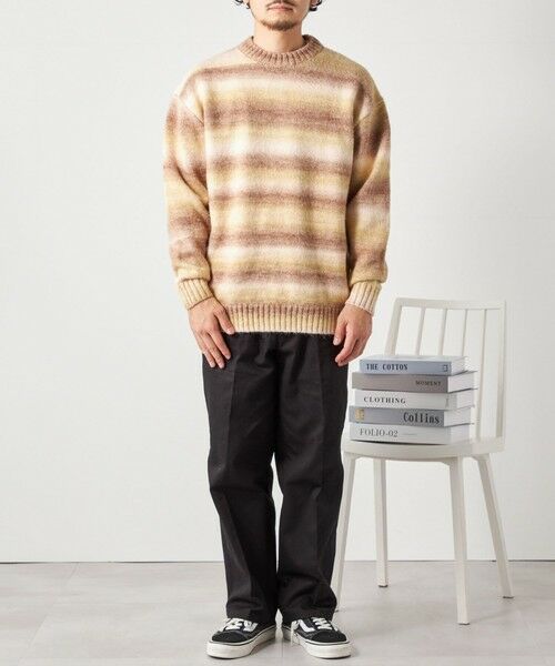 SHIPS / シップス ニット・セーター | SHIPS any: 〈手洗い可能〉ランダム グラデーション カラー クルーネック ニット◇ | 詳細13