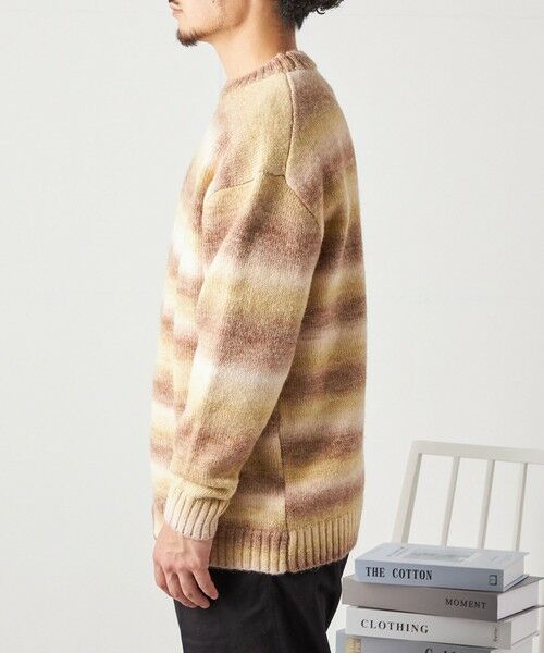 SHIPS / シップス ニット・セーター | SHIPS any: 〈手洗い可能〉ランダム グラデーション カラー クルーネック ニット◇ | 詳細20
