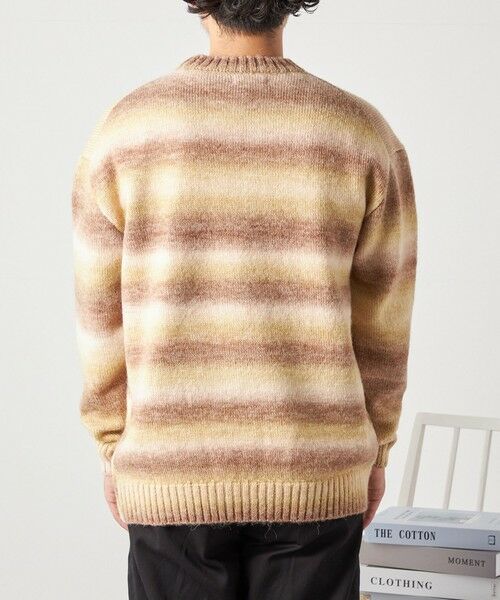 SHIPS / シップス ニット・セーター | SHIPS any: 〈手洗い可能〉ランダム グラデーション カラー クルーネック ニット◇ | 詳細21