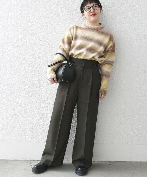 SHIPS / シップス ニット・セーター | SHIPS any: 〈手洗い可能〉ランダム グラデーション カラー クルーネック ニット◇ | 詳細7