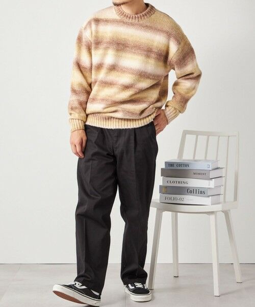 SHIPS / シップス ニット・セーター | SHIPS any: 〈手洗い可能〉ランダム グラデーション カラー クルーネック ニット◇ | 詳細10