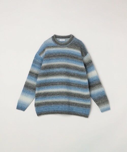 SHIPS / シップス ニット・セーター | SHIPS any: 〈手洗い可能〉ランダム グラデーション カラー クルーネック ニット◇ | 詳細29