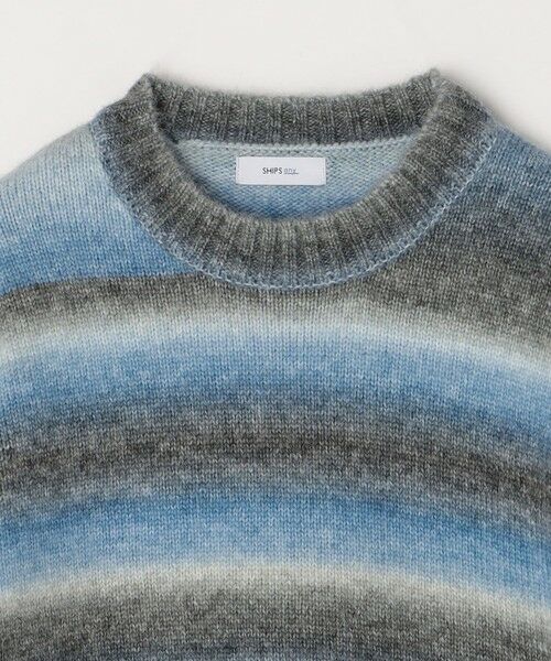 SHIPS / シップス ニット・セーター | SHIPS any: 〈手洗い可能〉ランダム グラデーション カラー クルーネック ニット◇ | 詳細30
