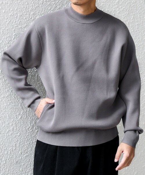 SHIPS / シップス ニット・セーター | SHIPS any:〈手洗い可能〉RETENTION リラックス モックネック ニット◇ | 詳細5