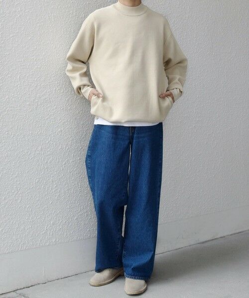 SHIPS / シップス ニット・セーター | SHIPS any:〈手洗い可能〉RETENTION リラックス モックネック ニット◇ | 詳細8