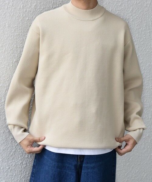 SHIPS / シップス ニット・セーター | SHIPS any:〈手洗い可能〉RETENTION リラックス モックネック ニット◇ | 詳細10