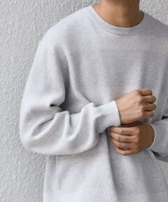 SHIPS / シップス ニット・セーター | SHIPS any:〈手洗い可能〉コットン カシミヤ スウェットライク ニット 25AW◆