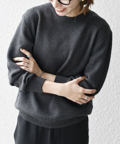 SHIPS / シップス ニット・セーター | SHIPS any:〈手洗い可能〉コットン カシミヤ スウェットライク ニット 25AW◆