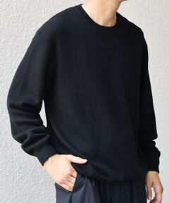 SHIPS / シップス ニット・セーター | SHIPS any:〈手洗い可能〉コットン カシミヤ スウェットライク ニット 25AW◆