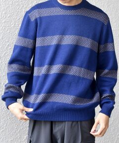 SHIPS / シップス ニット・セーター | SHIPS any:〈手洗い可能〉コットン カシミヤ スウェットライク ニット 25AW◆