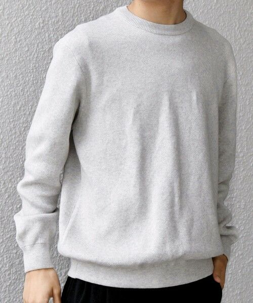 SHIPS / シップス ニット・セーター | SHIPS any:〈手洗い可能〉コットン カシミヤ スウェットライク ニット 25AW◆ | 詳細16