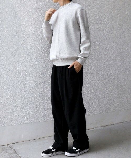 SHIPS / シップス ニット・セーター | SHIPS any:〈手洗い可能〉コットン カシミヤ スウェットライク ニット 25AW◆ | 詳細13