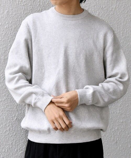 SHIPS / シップス ニット・セーター | SHIPS any:〈手洗い可能〉コットン カシミヤ スウェットライク ニット 25AW◆ | 詳細14