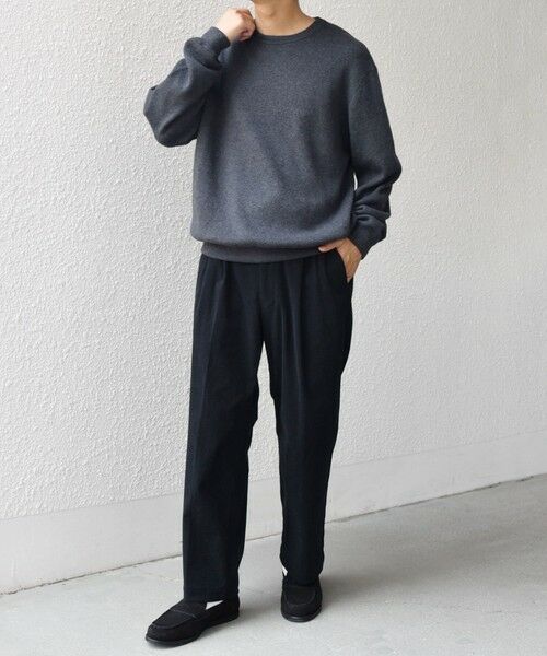 SHIPS / シップス ニット・セーター | SHIPS any:〈手洗い可能〉コットン カシミヤ スウェットライク ニット 25AW◆ | 詳細21