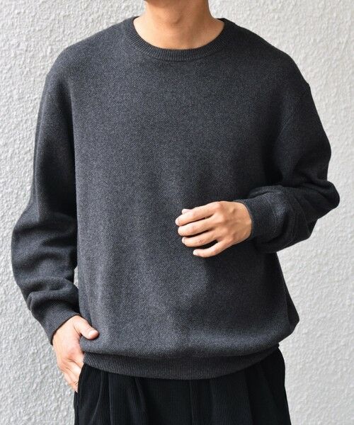 SHIPS / シップス ニット・セーター | SHIPS any:〈手洗い可能〉コットン カシミヤ スウェットライク ニット 25AW◆ | 詳細23