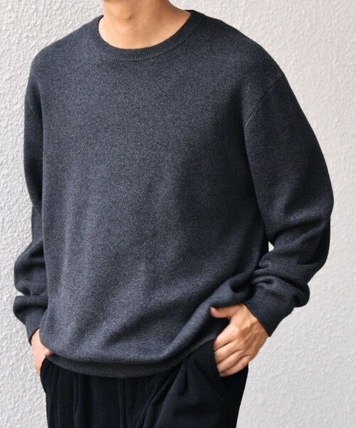 SHIPS / シップス ニット・セーター | SHIPS any:〈手洗い可能〉コットン カシミヤ スウェットライク ニット 25AW◆ | 詳細24