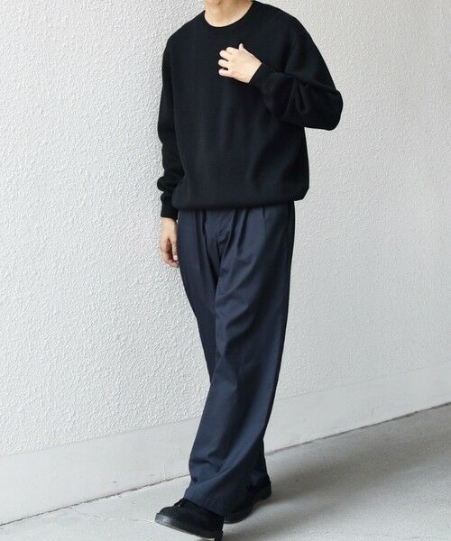 SHIPS / シップス ニット・セーター | SHIPS any:〈手洗い可能〉コットン カシミヤ スウェットライク ニット 25AW◆ | 詳細28