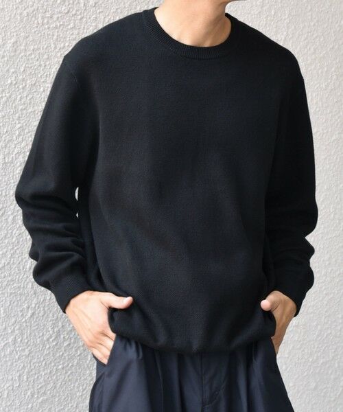 SHIPS / シップス ニット・セーター | SHIPS any:〈手洗い可能〉コットン カシミヤ スウェットライク ニット 25AW◆ | 詳細30