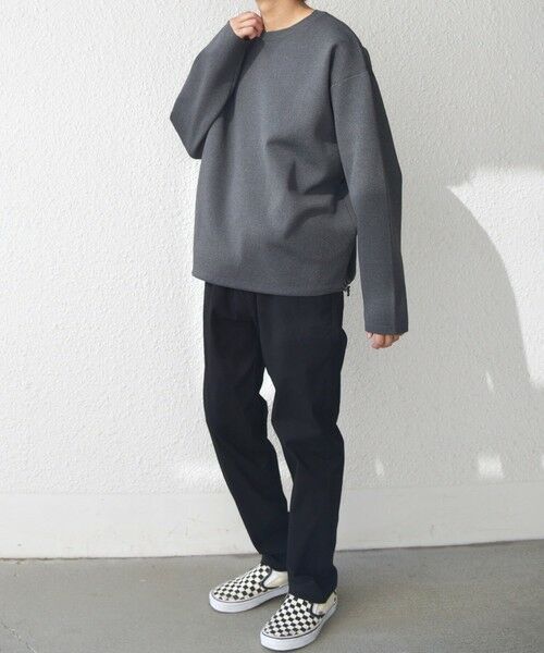 SHIPS / シップス スウェット | SHIPS any:〈手洗い可能〉メッシュ スピンドル スウェットライク テック ニット◇ | 詳細2