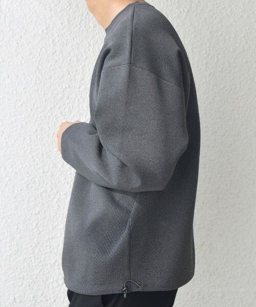 SHIPS / シップス スウェット | SHIPS any:〈手洗い可能〉メッシュ スピンドル スウェットライク テック ニット◇ | 詳細4