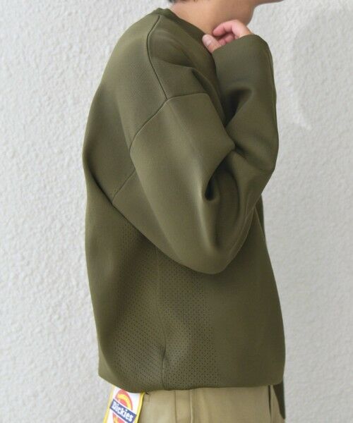 SHIPS / シップス スウェット | SHIPS any:〈手洗い可能〉メッシュ スピンドル スウェットライク テック ニット◇ | 詳細24