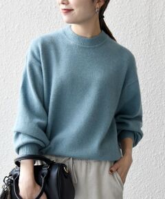 SHIPS / シップス ニット・セーター | SHIPS any: LOUNGE FOX シャギー セミモックネック ニット◇