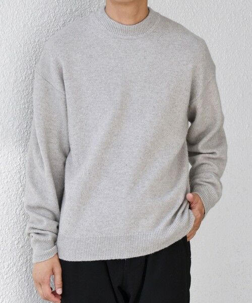 SHIPS / シップス ニット・セーター | SHIPS any: LOUNGE FOX シャギー セミモックネック ニット◇ | 詳細3