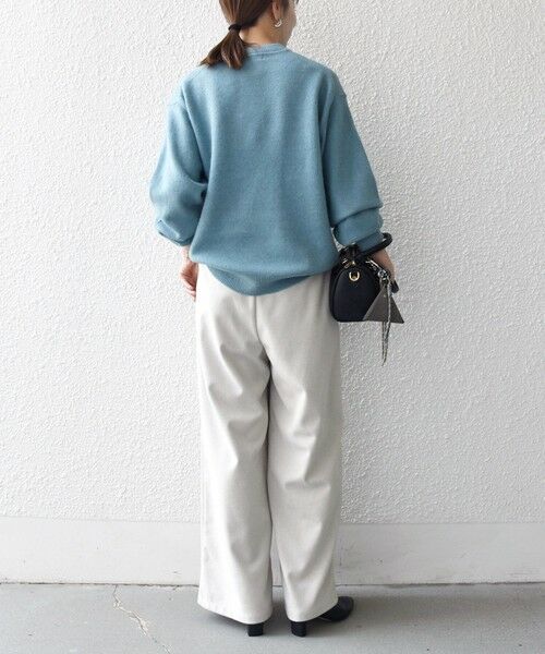 SHIPS / シップス ニット・セーター | SHIPS any: LOUNGE FOX シャギー セミモックネック ニット◇ | 詳細20