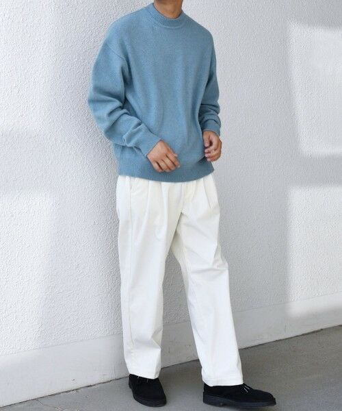 SHIPS / シップス ニット・セーター | SHIPS any: LOUNGE FOX シャギー セミモックネック ニット◇ | 詳細23