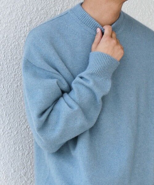 SHIPS / シップス ニット・セーター | SHIPS any: LOUNGE FOX シャギー セミモックネック ニット◇ | 詳細24