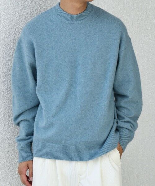 SHIPS / シップス ニット・セーター | SHIPS any: LOUNGE FOX シャギー セミモックネック ニット◇ | 詳細25