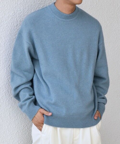 SHIPS / シップス ニット・セーター | SHIPS any: LOUNGE FOX シャギー セミモックネック ニット◇ | 詳細27