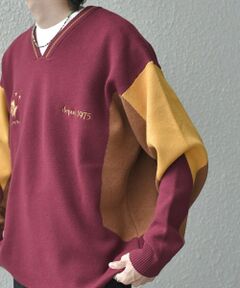 SHIPS / シップス ニット・セーター | SHIPS any: 〈手洗い可能〉ダブルジャガード ゲームシャツ ニット◇