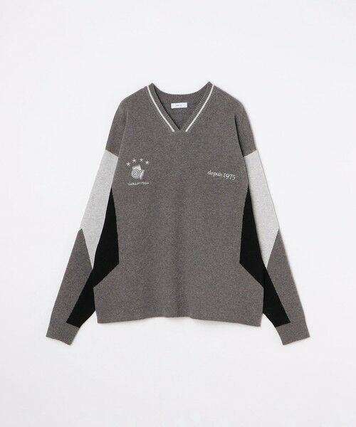 SHIPS / シップス ニット・セーター | SHIPS any: 〈手洗い可能〉ダブルジャガード ゲームシャツ ニット◇ | 詳細8