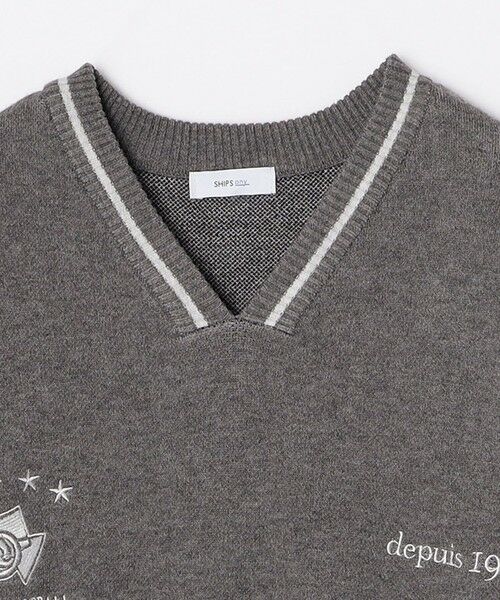 SHIPS / シップス ニット・セーター | SHIPS any: 〈手洗い可能〉ダブルジャガード ゲームシャツ ニット◇ | 詳細9