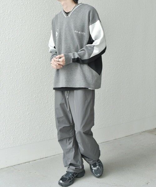 SHIPS / シップス ニット・セーター | SHIPS any: 〈手洗い可能〉ダブルジャガード ゲームシャツ ニット◇ | 詳細2