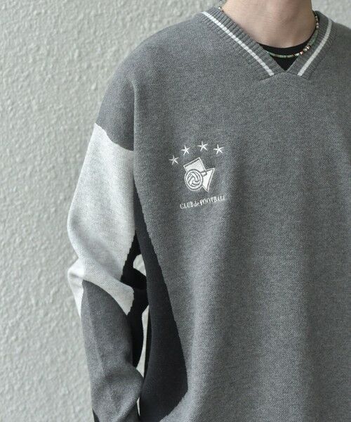 SHIPS / シップス ニット・セーター | SHIPS any: 〈手洗い可能〉ダブルジャガード ゲームシャツ ニット◇ | 詳細6