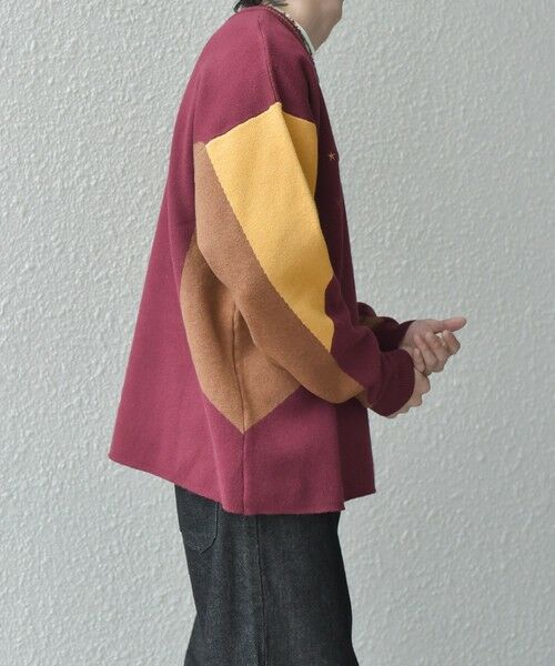 SHIPS / シップス ニット・セーター | SHIPS any: 〈手洗い可能〉ダブルジャガード ゲームシャツ ニット◇ | 詳細18